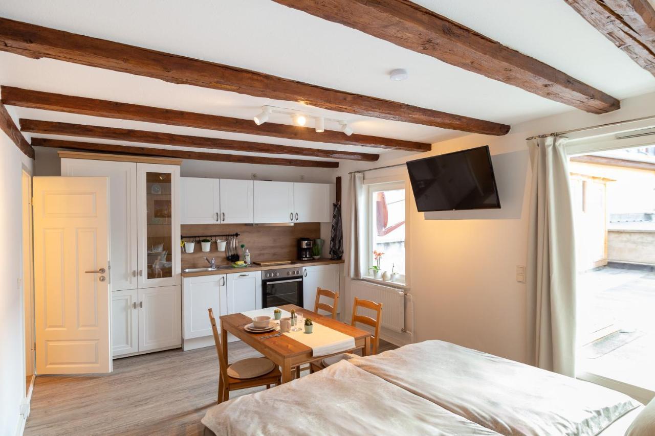 Ferienwohnung Zum Marktplatz Wernigerode Exteriör bild