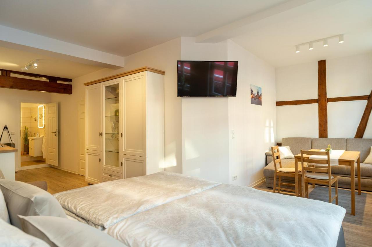 Ferienwohnung Zum Marktplatz Wernigerode Exteriör bild