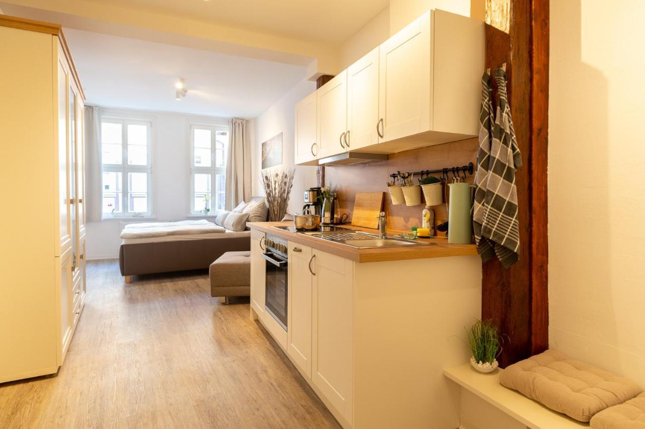 Ferienwohnung Zum Marktplatz Wernigerode Exteriör bild